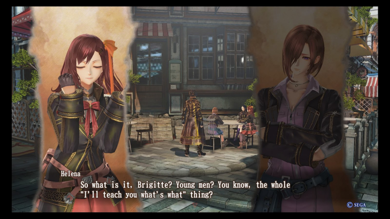 Yay... VN style conversations